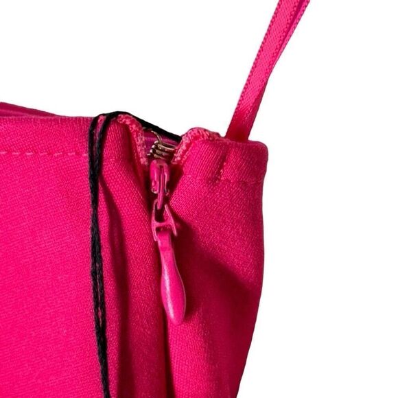 Superdown Nava Asymmetrical Mini Dress in Hot Pink One Shoulder NWT S - Picture 8 of 11